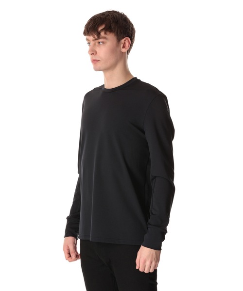 ATTACHMENT(アタッチメント)の「ポリエステル ストレッチ スムース ロングスリーブティー / PE STRETCH SMOOTH L/S TEE(Tシャツ/カットソー・メンズ・ブラック/グレー/ホワイト・1/2/3)」の5枚目の写真