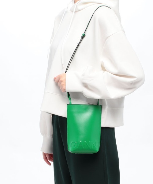 GANNI(ガニー)の「【GANNI(ガニー)】 S CROSSBODY / ショルダーバッグ(ショルダーバッグ・レディース・オレンジ/グリーン/ブラック・2)」の9枚目の写真
