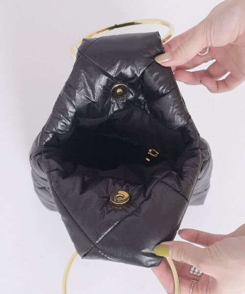 CATERINA BERTINI（カテリーナベルティーニ）の「ハンドバッグ（ハンドバッグ・レディース・ブラック・ONE SIZE）」の8枚目の写真