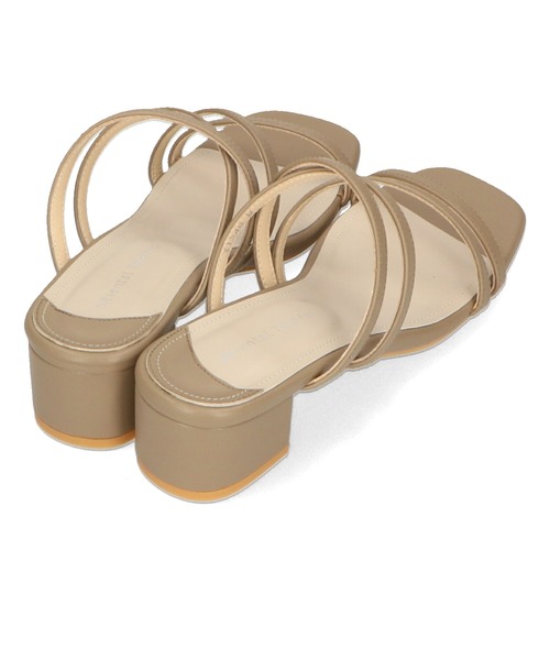 ORiental TRaffic(オリエンタルトラフィック)の「■ナローストラップミュールサンダル/31248(サンダル・レディース・ベージュ/ブラック/ブルー/イエロー・SS/S/M/L/LL/3L)」の7枚目の写真