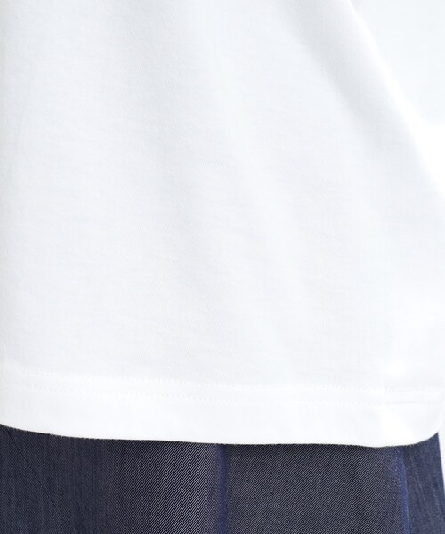 Reflect(リフレクト)の「【WORLD for the World/洗える】モノクロフォトプリントTシャツ(Tシャツ/カットソー・レディース・アイボリー・09)」の11枚目の写真