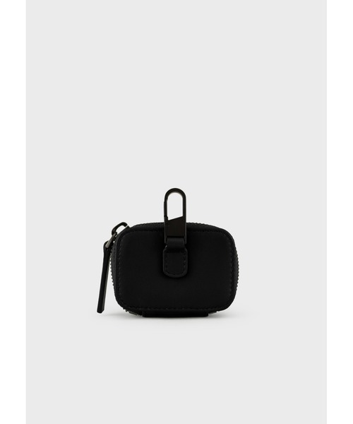 EMPORIO ARMANI AirPodsケース エンポリオ アルマーニ】AirPodsケース レザー製 ロゴ【公式通販】