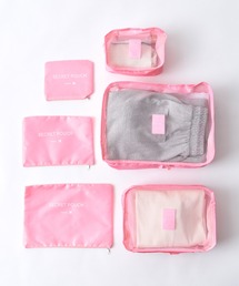 CALIFORNIA OUTFITTERS（カリフォルニア アウトフィッターズ）の「【Maison select-メゾンセレクト-】「メッシュトラベルポーチ6点セット」旅行もビジネスもこれ一つ！便利な6点セット（トラベルグッズ・メンズ）」