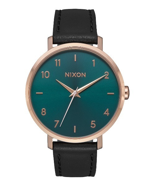 NIXON（ニクソン）の「【NIXON/ニクソン】Arrow Leather　レザーベルト　時計　アナログ　電池式（アナログ腕時計・レディース・ゴールド系その他4/ブラック系その他2/ブラック系その他/ゴールド系その他2/ゴールド系その他/シルバー系その他・FREE）」の4枚目の写真