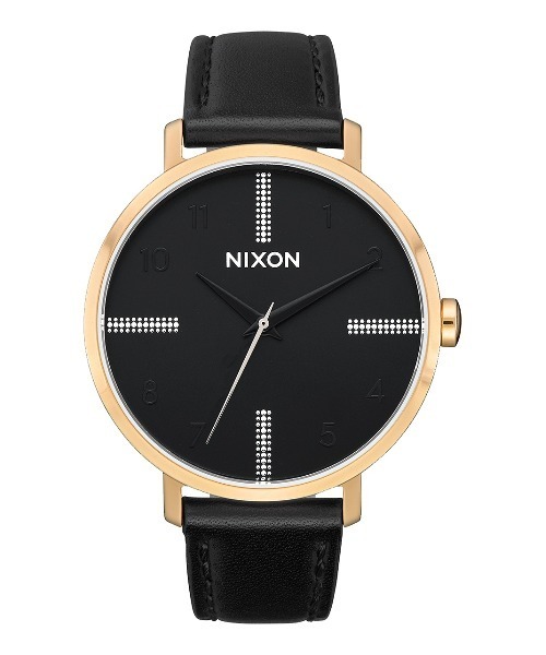 NIXON（ニクソン）の「【NIXON/ニクソン】Arrow Leather　レザーベルト　時計　アナログ　電池式（アナログ腕時計・レディース・ゴールド系その他4/ブラック系その他2/ブラック系その他/ゴールド系その他2/ゴールド系その他/シルバー系その他・FREE）」の5枚目の写真