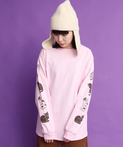 didizizi（ディディジジ）の「ドッグイヤーニットワッチ（ニットキャップ/ビーニー・レディース・パープル/アイボリー/カーキ・FREE）」の20枚目の写真