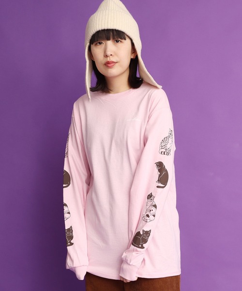 didizizi（ディディジジ）の「ドッグイヤーニットワッチ（ニットキャップ/ビーニー・レディース・パープル/アイボリー/カーキ・FREE）」の5枚目の写真