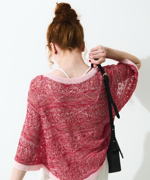 MERLOT（メルロー）の「カップ付きバッククロスキャミソール（キャミソール・レディース・ブラック/グレー/ホワイト・FREE）」の10枚目の写真