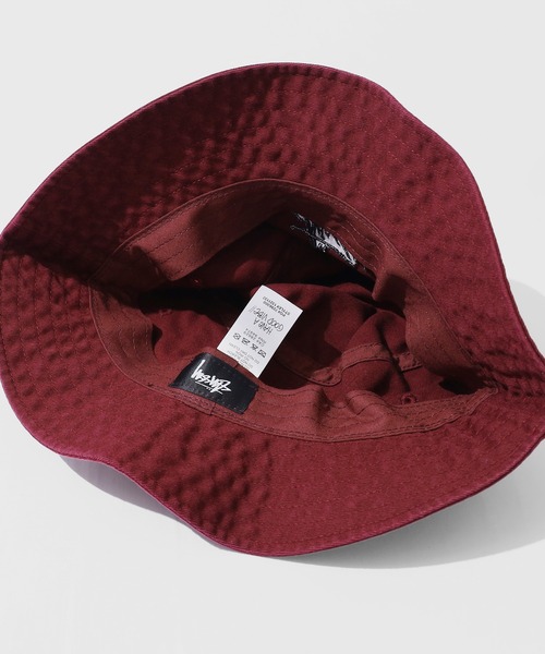 STUSSY（ステューシー）の「STUSSY/ステューシー BIG STOCK BUCKET HAT バケットハット（ハット・メンズ・ブラック/バーガンディー/ブルー/ホワイト・L/XL/S/M）」の10枚目の写真