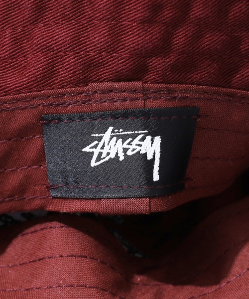 STUSSY（ステューシー）の「STUSSY/ステューシー BIG STOCK BUCKET HAT バケットハット（ハット・メンズ・ブラック/バーガンディー/ブルー/ホワイト・L/XL/S/M）」の11枚目の写真