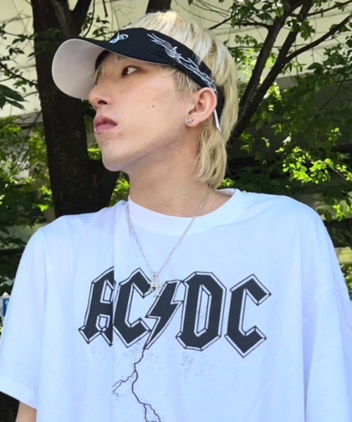 Never mind the XU】double cross necklace / 【ネバーマインド