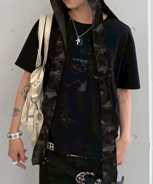 XU(エックスユー)の「【Never mind the XU】double cross necklace / 【ネバーマインド ザ エックスユー】ダブルクロスネックレスシルバーネックレス<着用動画あり>(ネックレス・メンズ・シルバー・ONE SIZE)」の15枚目の写真