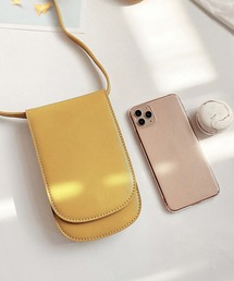 【超軽量】PU素材スマホポーチ