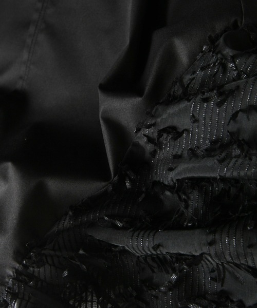 &. NOSTALGIA(アンドドットノスタルジア)の「フリンジスリーブブラウス(シャツ/ブラウス・レディース・ブラック/アイボリー・FREE)」の3枚目の写真