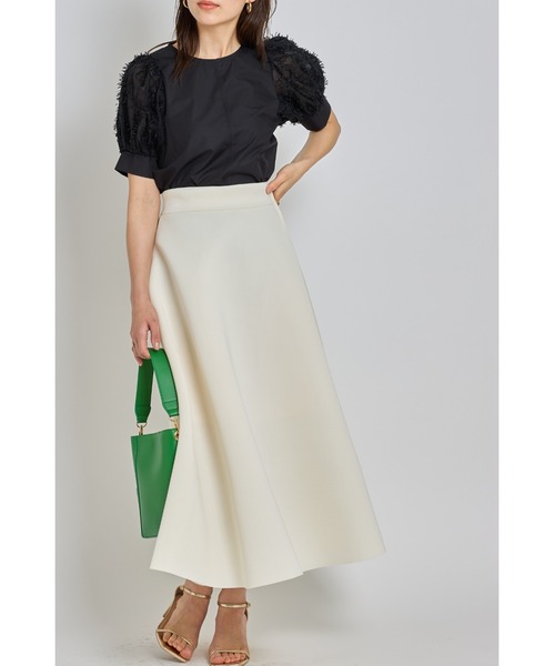 &. NOSTALGIA(アンドドットノスタルジア)の「フリンジスリーブブラウス(シャツ/ブラウス・レディース・ブラック/アイボリー・FREE)」の5枚目の写真