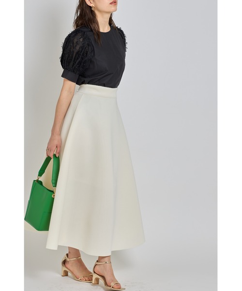 &. NOSTALGIA(アンドドットノスタルジア)の「フリンジスリーブブラウス(シャツ/ブラウス・レディース・ブラック/アイボリー・FREE)」の6枚目の写真