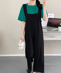 Girly Doll | ワイドサロペットパンツ(サロペット/オーバーオール)