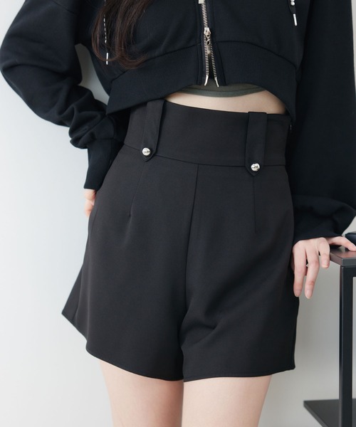 DearMyLoveMillor(ディアマイラブミラー)の「パッチワークショートパンツ(その他パンツ・レディース・ブラック/ベージュ・SMALL/MEDIUM/LARGE/X-LARGE/XX-LARGE)」の13枚目の写真