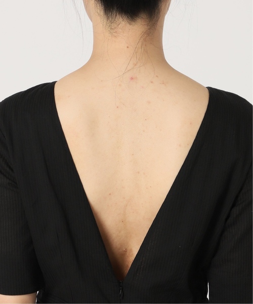 セール】《追加》【ne Quittez pas / ヌキテパ】Stripe Dobby Dress