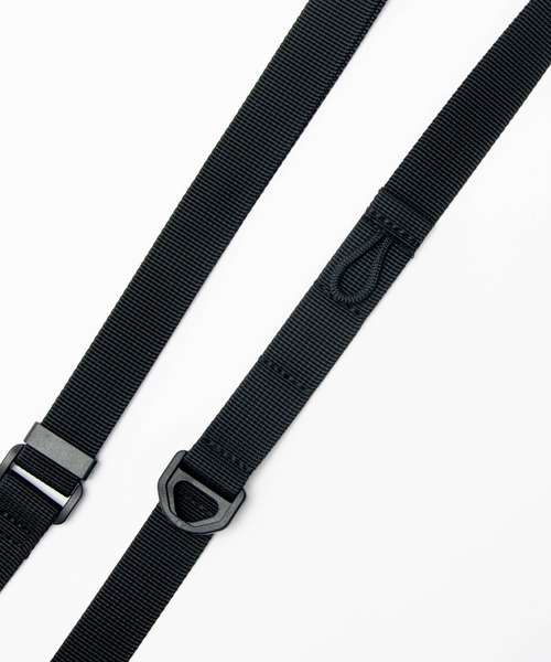 レッド✖️シルバー meravel ミーラベル　Multi strap ストラップ Multi strap | meravel