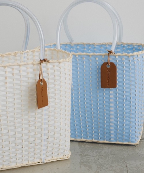 Kastane（カスタネ）の「タイパイピングカゴBAG（かごバッグ）」 - WEAR
