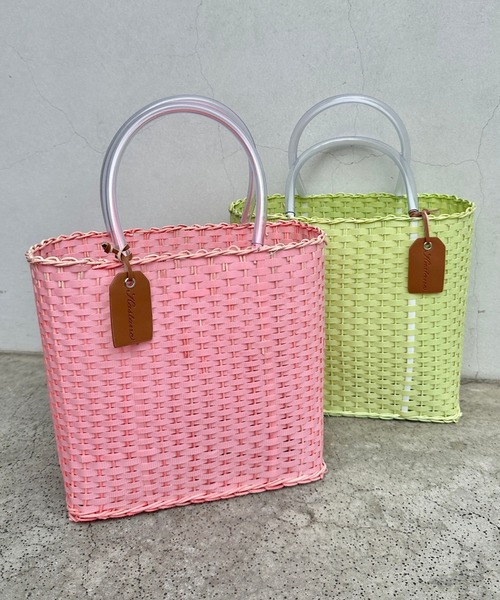 Kastane（カスタネ）の「タイパイピングカゴBAG（かごバッグ）」 - WEAR