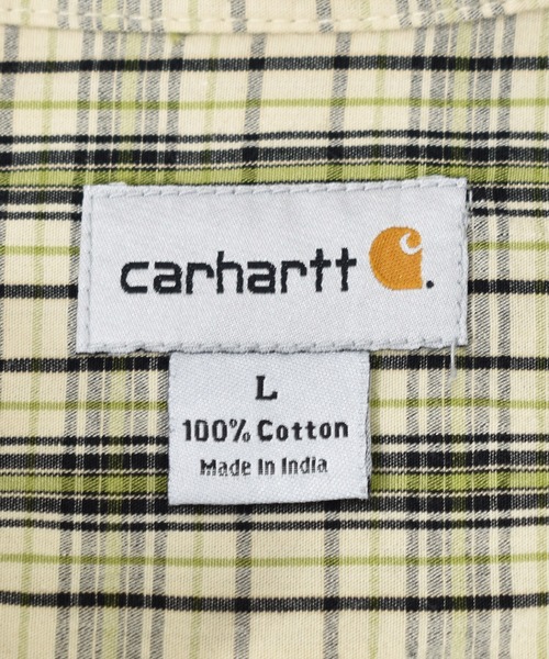 Carhartt(カーハート)の「【ヴィンテージ古着】Carhartt / カーハート チェック柄 ボタンダウンシャツ(シャツ/ブラウス・メンズ・ベージュ・LARGE)」の6枚目の写真