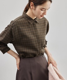 ROPE' | 【雑誌掲載】ウールビエラヒヨクシャツ/セットアップ対応(シャツ/ブラウス)