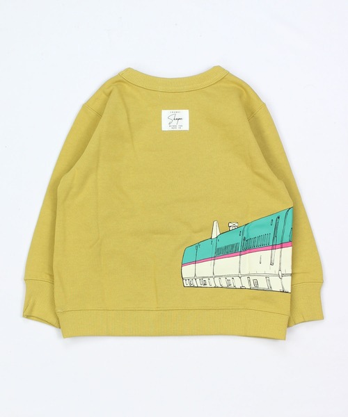 SKAPE(エスケープ)の「ハヤブサトレーナー(スウェット・キッズ・ネイビー/イエロー・130cm/100cm/110cm/120cm)」の8枚目の写真