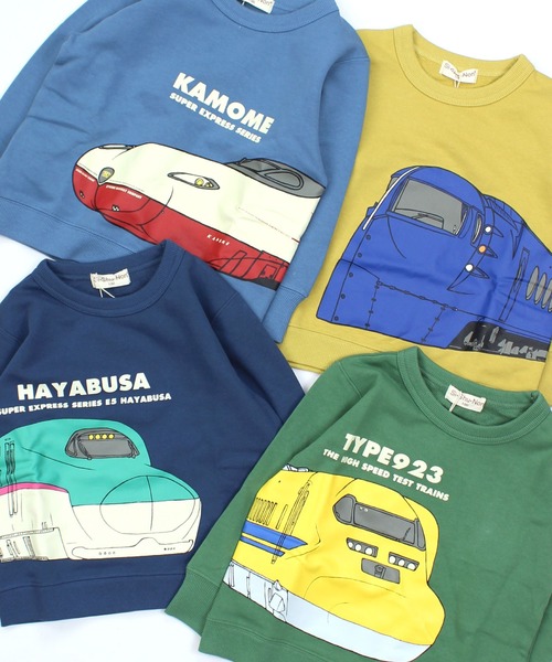 SKAPE(エスケープ)の「ハヤブサトレーナー(スウェット・キッズ・ネイビー/イエロー・130cm/100cm/110cm/120cm)」の6枚目の写真