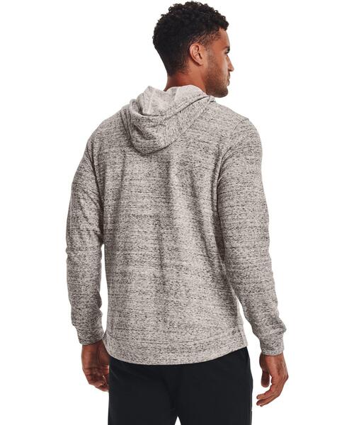 UNDER ARMOUR(アンダーアーマー)の「UAライバルテリー フルジップ フーディー(ライフスタイル/メンズ)(スウェット・メンズ・ホワイト・L/XL/XXL/S/M)」の2枚目の写真