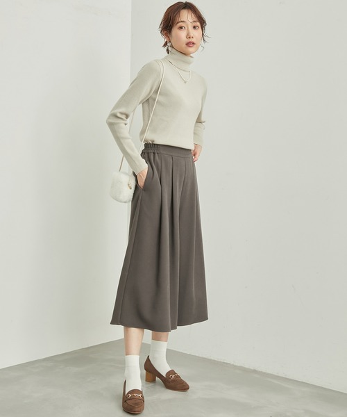 ROPE' PICNIC(ロペピクニック)の「アンチピリング/リブタートルニットプルオーバー(ニット/セーター・レディース・グレー系その他/ホワイト系その他7/レッド/ブラック/ホワイト系その他5/ブルー系その他6/ブルー系その他4/チャコールグレー/ベージュ・38)」の11枚目の写真