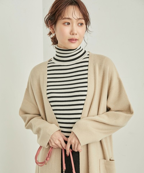 ROPE' PICNIC(ロペピクニック)の「アンチピリング/リブタートルニットプルオーバー(ニット/セーター・レディース・グレー系その他/ホワイト系その他7/レッド/ブラック/ホワイト系その他5/ブルー系その他6/ブルー系その他4/チャコールグレー/ベージュ・38)」の16枚目の写真