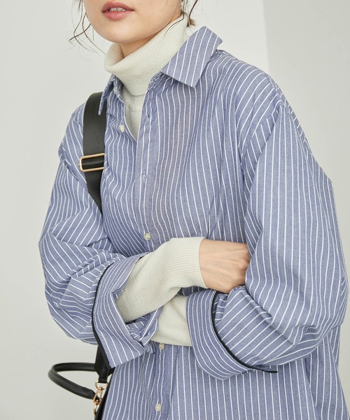 ROPE' PICNIC(ロペピクニック)の「アンチピリング/リブタートルニットプルオーバー(ニット/セーター・レディース・グレー系その他/ホワイト系その他7/レッド/ブラック/ホワイト系その他5/ブルー系その他6/ブルー系その他4/チャコールグレー/ベージュ・38)」の19枚目の写真