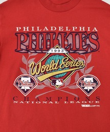 フィラデルフィア　フィリーズ　phillies 90年代 ビンテージ　MLB 90s USA製 公式 フィラデルフィアフィリーズ Tシャツ シングル
