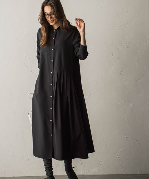 MAYSON GREY（メイソングレイ）の「アシメプリーツドッキングシャツ
