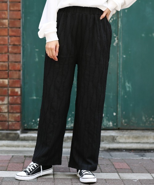 チチカカ（チチカカ）の「フリンジカットパンツ（その他パンツ・レディース・ブラック/グリーン/ブラウン・FREE）」の3枚目の写真