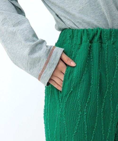 チチカカ（チチカカ）の「フリンジカットパンツ（その他パンツ・レディース・ブラック/グリーン/ブラウン・FREE）」の15枚目の写真