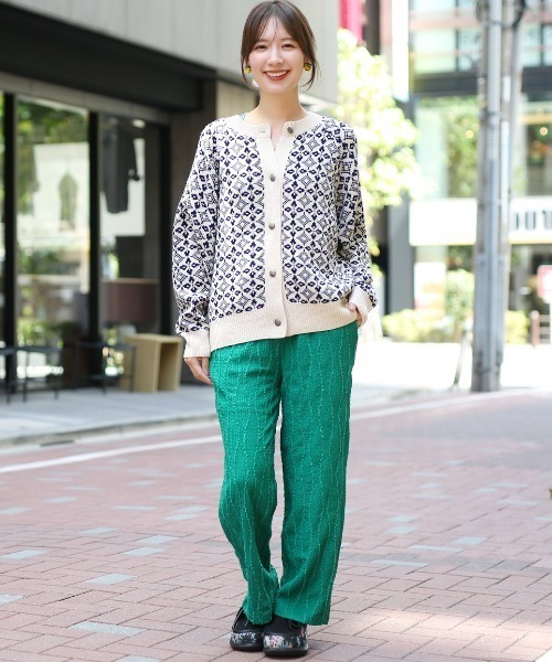 チチカカ（チチカカ）の「フリンジカットパンツ（その他パンツ・レディース・ブラック/グリーン/ブラウン・FREE）」の6枚目の写真