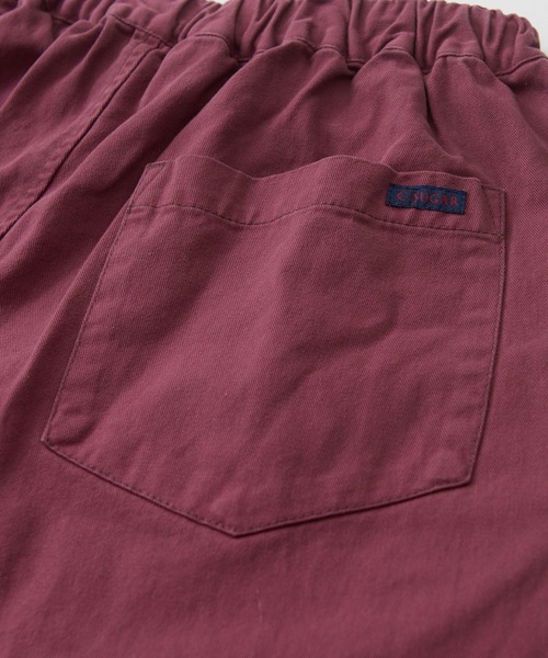 CUBE SUGAR（キューブシュガー）の「微起毛ツイルラクゆるっとパンツ（その他パンツ・レディース・カーキ/ベージュ/チャコールグレー/ナチュラル/レッド・M）」の21枚目の写真