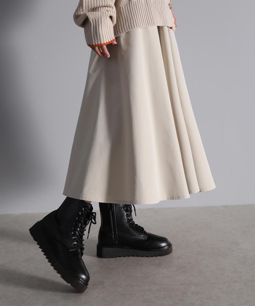 Java(ジャバ)の「《JaVaジャバ コラボ》冬の定番アイテム!クリアシャークソールレースアップブーツ(ブーツ・レディース・ブラウン/ブラック・XX-LARGE/XXX-LARGE/XXXX-LARGE/LARGE/X-LARGE/MEDIUM/SMALL)」の5枚目の写真