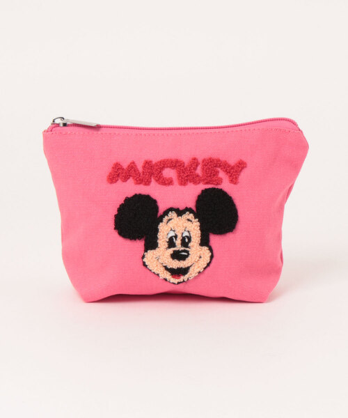 Disney(ディズニー)の「Disneyサガラ刺繍ポーチ(サングラス・レディース・オレンジ/グリーン/ピンク/ブルー・FREE)」の4枚目の写真