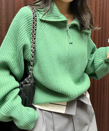 FREE'S MART | ◆［ＷＥＢ限定］フロントジップニットカーディガン(カーディガン/ボレロ)