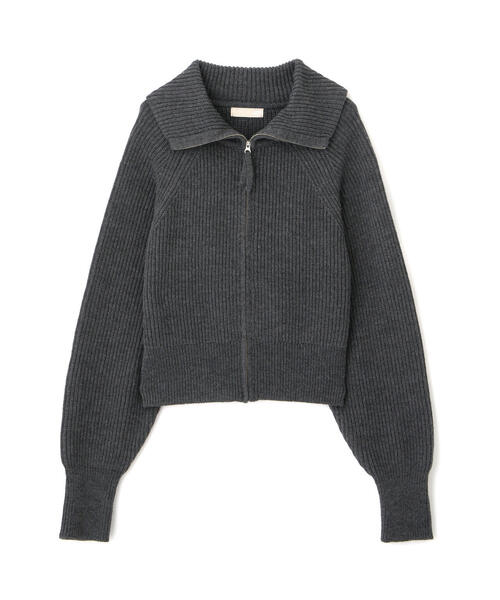 FREE'S MART（フリーズマート）の「◆［ＷＥＢ限定］フロントジップニットカーディガン（カーディガン/ボレロ・レディース・ブルー/グリーン/グレー系その他/ホワイト・FREE）」の18枚目の写真