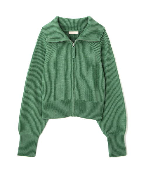 FREE'S MART（フリーズマート）の「◆［ＷＥＢ限定］フロントジップニットカーディガン（カーディガン/ボレロ・レディース・ブルー/グリーン/グレー系その他/ホワイト・FREE）」の19枚目の写真