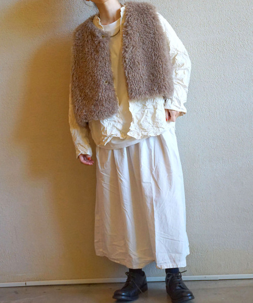 カーリーショートベスト Curensology（カレンソロジー）の「カーリー