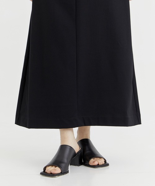 cinoh パフスリーブ　ジッパー　ワンピース CINOH/チノ】別注 PUFF SLEEVE MIDI ONE-PIECE/パフスリーブ