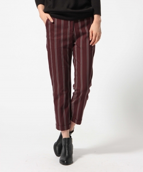 GLOBAL WORK（グローバルワーク）の「ナイロンレーヨンストレッチトラウザー/566397（その他パンツ・レディース・ホワイト/ブラウン/ネイビー/ダークネイビー/ブルー系その他/ブルー/ワインレッド/ダークブルー/その他・SMALL/MEDIUM/LARGE）」の8枚目の写真