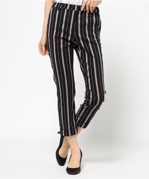 GLOBAL WORK（グローバルワーク）の「ナイロンレーヨンストレッチトラウザー/566397（その他パンツ・レディース・ホワイト/ブラウン/ネイビー/ダークネイビー/ブルー系その他/ブルー/ワインレッド/ダークブルー/その他・SMALL/MEDIUM/LARGE）」の22枚目の写真