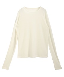 AIKIMANIA（アイキマニア）の「[AIKIMANIA]長袖シアートップス（Tシャツ/カットソー）」